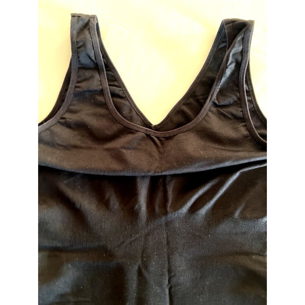 MARILYN MONROE Size XL Shapewear Women’s BLACK Compression Tank Camisole Cami - Picture 5 of 10